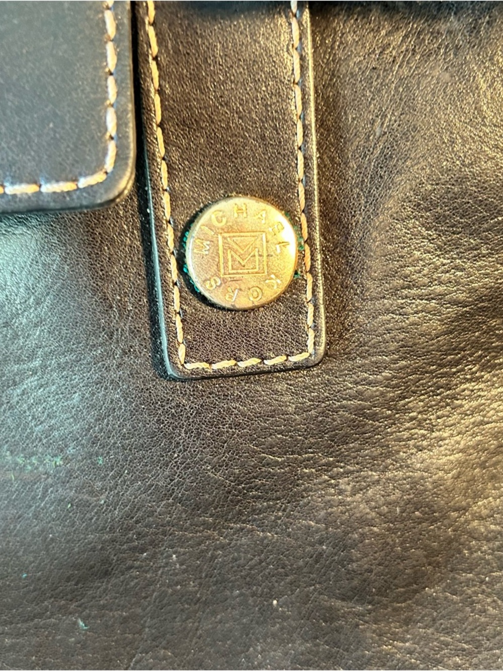 MICHAEL KORS hand saddle multiple compartments tote bag - Picture 13 of 16